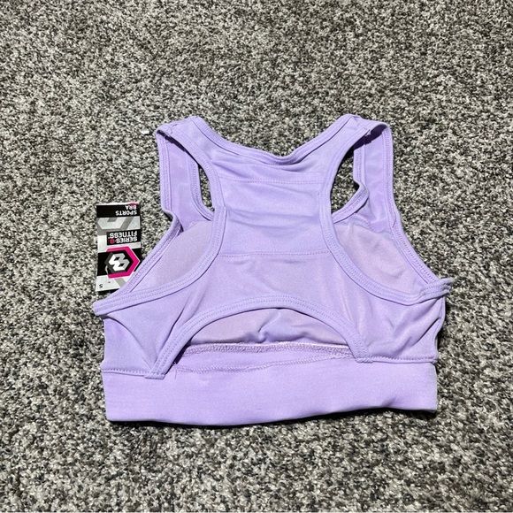 Series 8 Fitness Sports Bra Size S Athletic Workout Purple - NWT - Picture 5 of 7